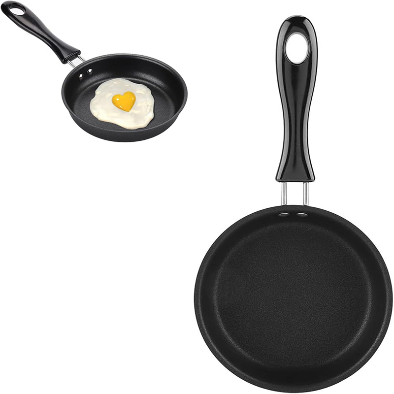 Camping Cooking Without Gas - Мини-сковорода с антипригарным покрытием, маленькая сковорода