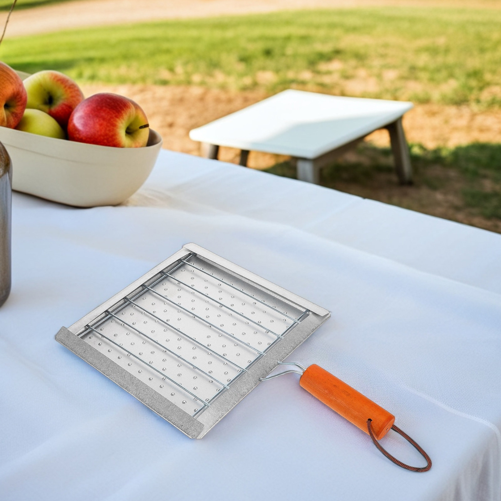 Портативная квадратная подстав – обзор и цена Camping Cooking Vegetables