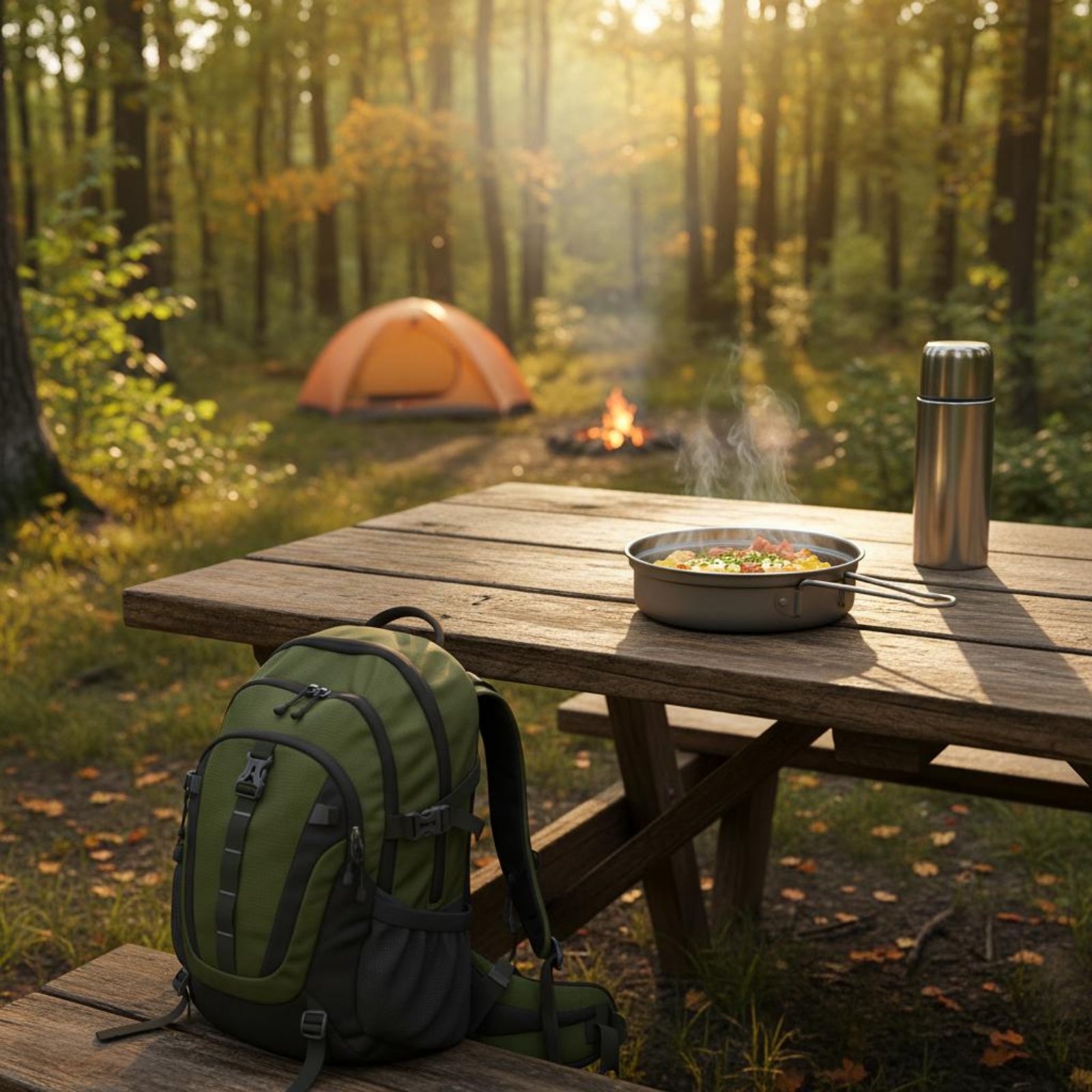 Набор металлической посуды для – обзор и цена Camping Cooking And Dining Set