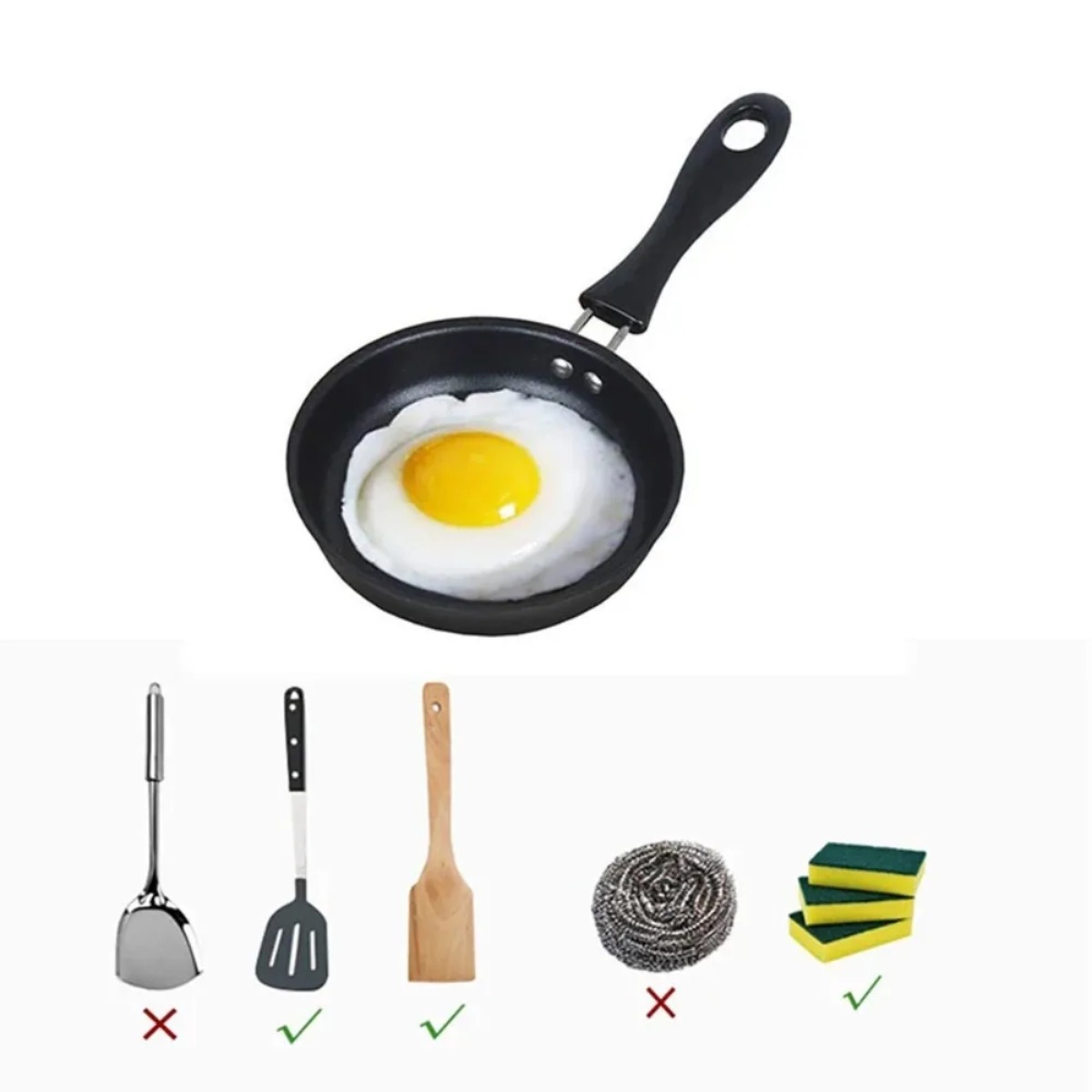 1 шт. мини-сковорода портативн – обзор и цена Camping Cooking Without Gas